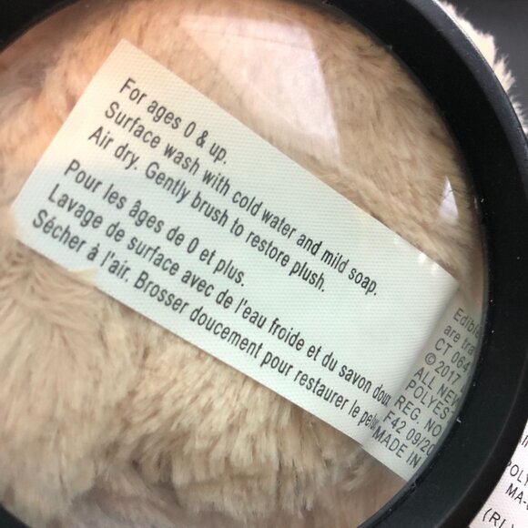 EDI Teddy Bear Tan for Edible Arrangements Red Bow Tie 2017  9" Tall - Picture 7 of 9